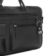   Set instrumente de scris, 2410E24673, Swiss Peak, 10 x 2.5 x 15 cm, Poliuretan, Negru