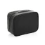 Geanta de cosmetice multifunctionala, Swiss Peak, 2610E19129, Compartimentata, Cu agatatoare, 25.5x10x19 cm, rPET, Negru