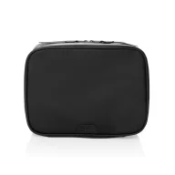   Geanta de cosmetice multifunctionala, Swiss Peak, 2610E19129, Compartimentata, Cu agatatoare, 25.5x10x19 cm, rPET, Negru