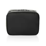   Geanta de cosmetice multifunctionala, Swiss Peak, 2610E19129, Compartimentata, Cu agatatoare, 25.5x10x19 cm, rPET, Negru