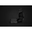 Geanta de cosmetice multifunctionala, Swiss Peak, 2610E19129, Compartimentata, Cu agatatoare, 25.5x10x19 cm, rPET, Negru
