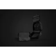   Geanta de cosmetice multifunctionala, Swiss Peak, 2610E19129, Compartimentata, Cu agatatoare, 25.5x10x19 cm, rPET, Negru