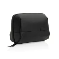   Geanta de cosmetice pliabila, Swiss Peak, 2610E19128, Cu maner, 24x11x16 cm, rPET, Negru