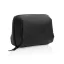 Geanta de cosmetice pliabila, Swiss Peak, 2610E19128, Cu maner, 24x11x16 cm, rPET, Negru