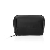   Geanta de cosmetice pliabila, Swiss Peak, 2610E19128, Cu maner, 24x11x16 cm, rPET, Negru