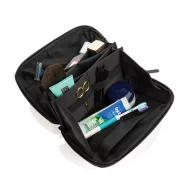  Geanta de cosmetice pliabila, Swiss Peak, 2610E19128, Cu maner, 24x11x16 cm, rPET, Negru