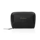 Geanta de cosmetice pliabila, Swiss Peak, 2610E19128, Cu maner, 24x11x16 cm, rPET, Negru