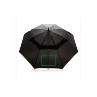   Umbrela lunga rezistenta cu deschidere automata, 2401E16398, Swiss Peak, 99xØ135 cm, rPET, Aluminiu, Negru
