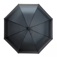   Umbrela lunga cu deschidere automata, 2401E16396, Swiss Peak, 83.5xØ135 cm, rPET, Fibra de sticla, Negru