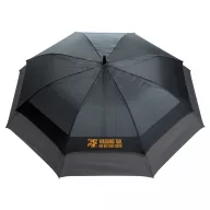   Umbrela lunga cu deschidere automata, 2401E16396, Swiss Peak, 83.5xØ135 cm, rPET, Fibra de sticla, Negru