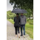 Umbrela lunga cu deschidere automata, 2401E16396, Swiss Peak, 83.5xØ135 cm, rPET, Fibra de sticla, Negru