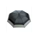 Umbrela lunga cu deschidere automata, 2401E16396, Swiss Peak, 83.5xØ135 cm, rPET, Fibra de sticla, Negru