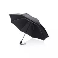   Umbrela pliabila de buzunar SwissPeak by AleXer, 21NO79764435 reversibila, 104 cm, inchidere si deschidere automata, rpet, negru