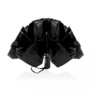 Umbrela pliabila de buzunar SwissPeak by AleXer, 21NO79764435 reversibila, 104 cm, inchidere si deschidere automata, rpet, negru