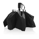 Umbrela pliabila de buzunar SwissPeak by AleXer, 21NO79764435 reversibila, 104 cm, inchidere si deschidere automata, rpet, negru