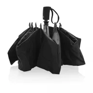   Umbrela pliabila de buzunar SwissPeak by AleXer, 21NO79764435 reversibila, 104 cm, inchidere si deschidere automata, rpet, negru