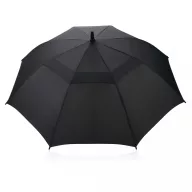   Umbrela lunga rezistenta cu deschidere automata, 2401E16397, Swiss Peak, 81xØ103 cm, rPET, Fibra de sticla, Negru