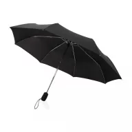   Umbrela pliabila de buzunar, 2401E16088, Swiss Peak, 57xØ97 cm, rPET, Fibra de sticla, Negru