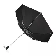   Umbrela pliabila de buzunar, 2401E16088, Swiss Peak, 57xØ97 cm, rPET, Fibra de sticla, Negru