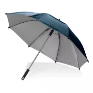   Umbrela lunga rezistenta cu deschidere si inchidere manuala, 2401E16149, XD, 96xØ120 cm, rPET, Aluminiu, Albastru