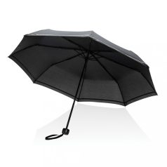   Umbrela de ploaie mini, reflectorizanta, Everestus, 21OCT0995, 56.5 x ø 96 cm, Poliester, Metal, Negru