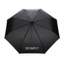 Umbrela de ploaie mini, Everestus, 21OCT0991, 58 x ø 96 cm, Poliester, Metal, Negru