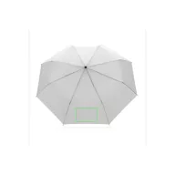   Umbrela de ploaie mini, Everestus, 21OCT0989, 56 x ø 95 cm, Poliester, Metal, Alb