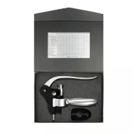   Tirbuson manual cu parghie, Everestus, EE, aliaj de zinc, abs, negru