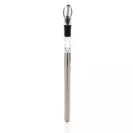   Set stick racire vin, 19.5xø1.5 cm, Everestus, 20SEP0648, Otel, Silicon, Negru