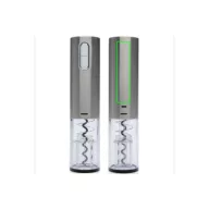   Tirbuson vin, electric reincarcabil prin usb, Everestus, WN, otel inoxidabil, abs, gri
