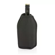   Gentuta racitor pentru sticla de vin, 2410E22110, Everestus, 15.5 x 2.5 x 22.5 cm, rPET, Negru