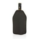 Gentuta racitor pentru sticla de vin, 2410E22110, Everestus, 15.5 x 2.5 x 22.5 cm, rPET, Negru