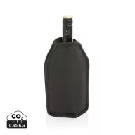   Gentuta racitor pentru sticla de vin, 2410E22110, Everestus, 15.5 x 2.5 x 22.5 cm, rPET, Negru