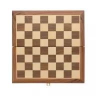   Set sah pliabil, Everestus, 42FEB231372, 29.5x29.3x2.7 cm, Lemn, Maro