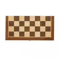   Set sah pliabil, Everestus, 42FEB231372, 29.5x29.3x2.7 cm, Lemn, Maro