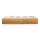 Set sah pliabil, Everestus, 42FEB231372, 29.5x29.3x2.7 cm, Lemn, Maro