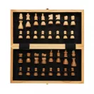 Set sah pliabil, Everestus, 42FEB231372, 29.5x29.3x2.7 cm, Lemn, Maro
