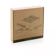   Set jocuri 5-in-1, Everestus, 42FEB231366, 18.4x18.4x4.5 cm, Lemn, Alb