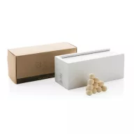   Set pentru stimularea inteligentei, Everestus, 42FEB231365, 18.2x7.8x7.2 cm, Lemn, Alb