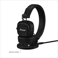   Casti over the ear, Marshall, 2610E18051, Wireless, 17.7x6.5x17.3 cm, Plastic, Negru