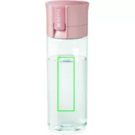   Sticla de apa, Brita, 2610E18310, 600 ml, 22.8xØ6.9 cm, Tritan, Polipropilena, Roz Apricot