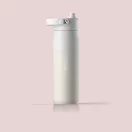 Sticla termos, Brita, 2610E19234, 680 ml, Cu maner, 25.3xØ7.5 cm, Otel inoxidabil, Alb