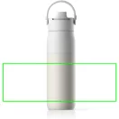Sticla termos, Brita, 2610E19236, 680 ml, Cu maner, 25.3xØ7.5 cm, Otel inoxidabil, Alb