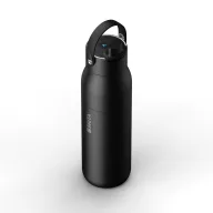   Sticla termos, Brita, 2610E19235, 680 ml, Cu maner, 25.3xØ7.5 cm, Otel inoxidabil, Negru