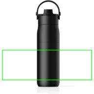   Sticla termos, Brita, 2610E19235, 680 ml, Cu maner, 25.3xØ7.5 cm, Otel inoxidabil, Negru