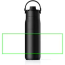Sticla termos, Brita, 2610E19232, 680 ml, Cu maner, 25.3xØ7.5 cm, Otel inoxidabil, Negru