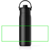   Sticla termos, Brita, 2610E19232, 680 ml, Cu maner, 25.3xØ7.5 cm, Otel inoxidabil, Negru