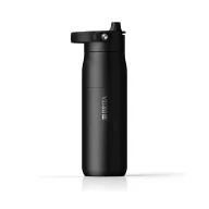   Sticla termos, Brita, 2610E19232, 680 ml, Cu maner, 25.3xØ7.5 cm, Otel inoxidabil, Negru