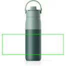Sticla termos, Brita, 2610E19233, 680 ml, Cu maner, 25.3xØ7.5 cm, Otel inoxidabil, Verde