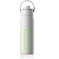   Sticla termos, Brita, 2610E19230, 1000 ml, Cu maner, 28.6xØ8.3 cm, Otel inoxidabil, Alb